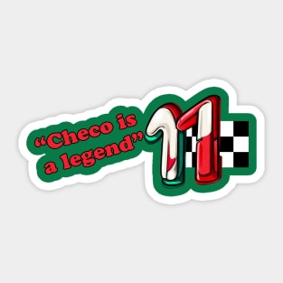 Checo is a legend Sticker